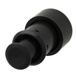 Hafele 138.69.353  Button Knob Plastic Black Push